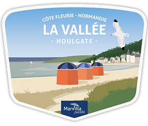 Camping La Vallée, Houlgate, Normandie