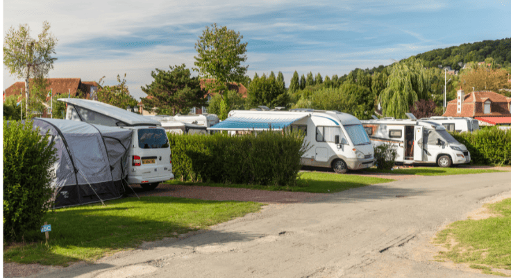 emplacement campings cars La Vale