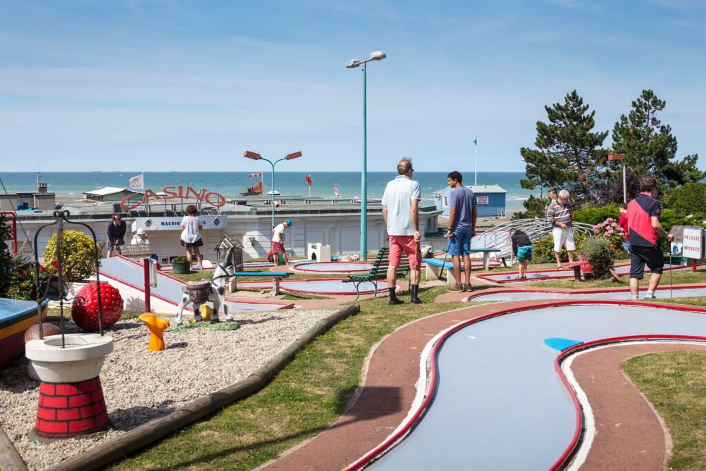 mini-golf à Houlgate