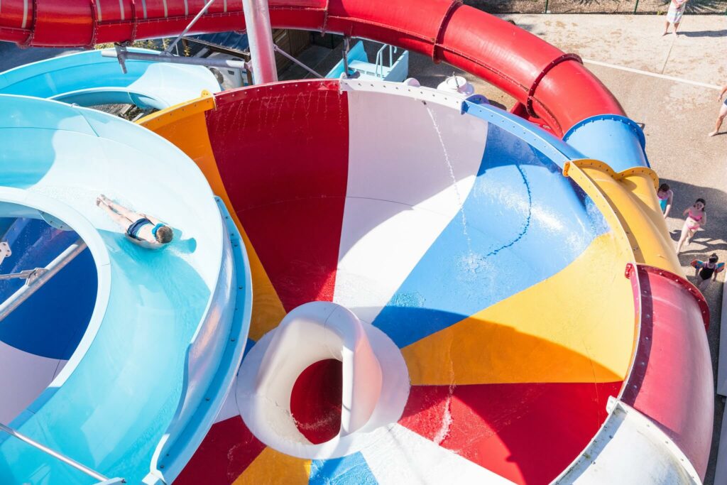 le spacerider du parc aquatique