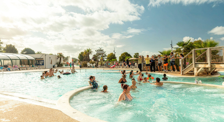 Espace aquatique, camping la Vallée
