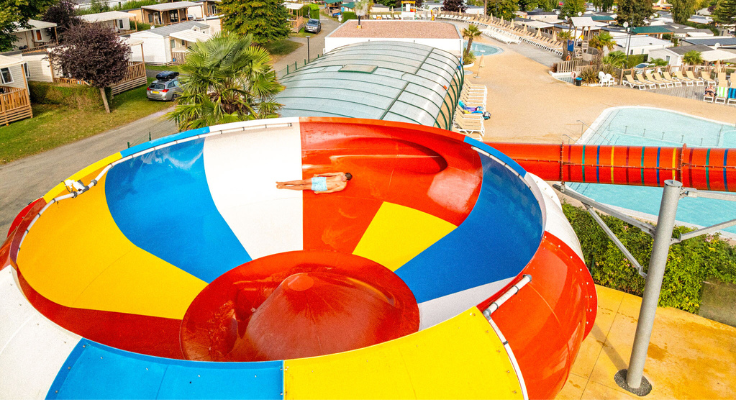 Espace aquatique, camping la Vallée